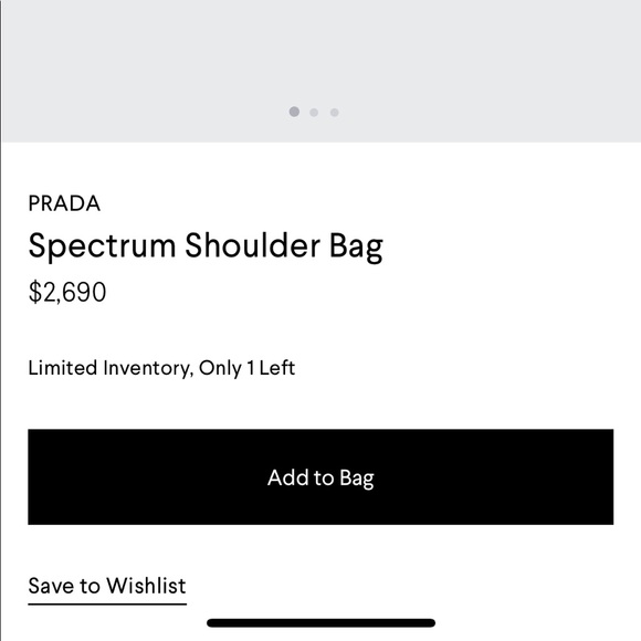 PRADA Spectrum Shoulder Bag - Picture 8 of 8